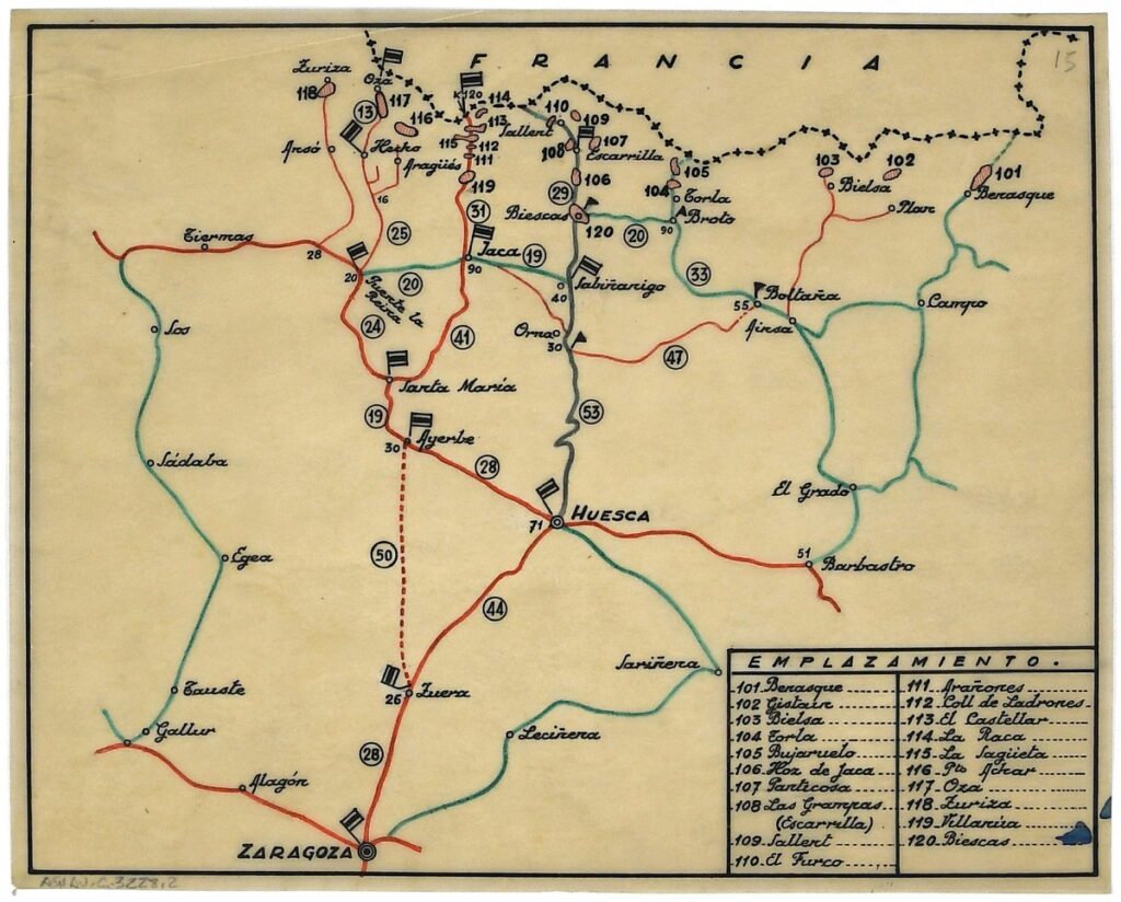 Linea P. I bunker dei Pirenei. Inaki Bergera. Sala Espositiva del Consiglio Provinciale di Huesca