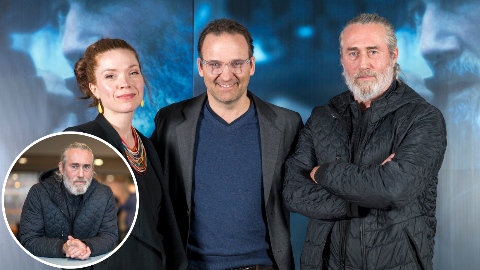 Roy Dupuis e le stelle di La pelle dell'orso riuniti sul tappeto rosso