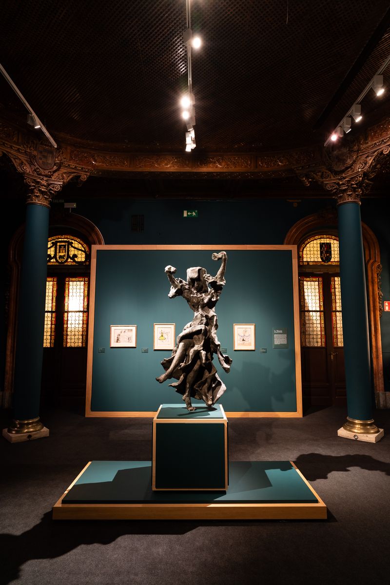 Salvador Dalì. La Crotalos, 1987-1988. Estensione della scultura realizzata nel 1974 autorizzata da Salvador Dalí 