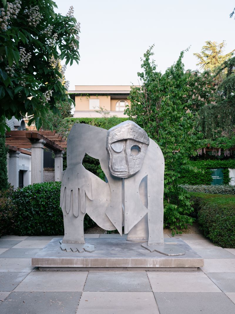 Tommaso Houseago. Costruzione in alluminio n. 1 (Giant), 2008