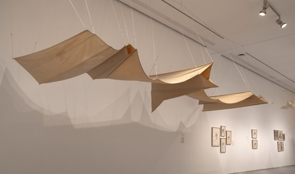 Aurèlia Muñoz, Ocell estel B1 (Uccello-cometa B1) (1981-1982). Collezione di Arte Tessile e Arazzi Contemporanei, Comune di Sant Cugat, Barcellona. Fotografia: Fatima Sanz 