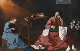 Zurbarán: il tocco della corda sottile