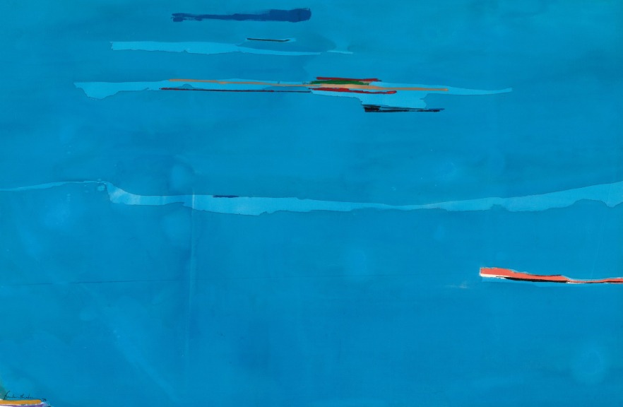 Helen Frankenthaler. Ocean Drive ovest n. 1, 1974
