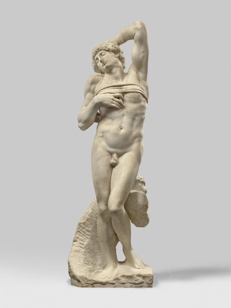 Michelangelo. Lo schiavo morente. Museo del Louvre