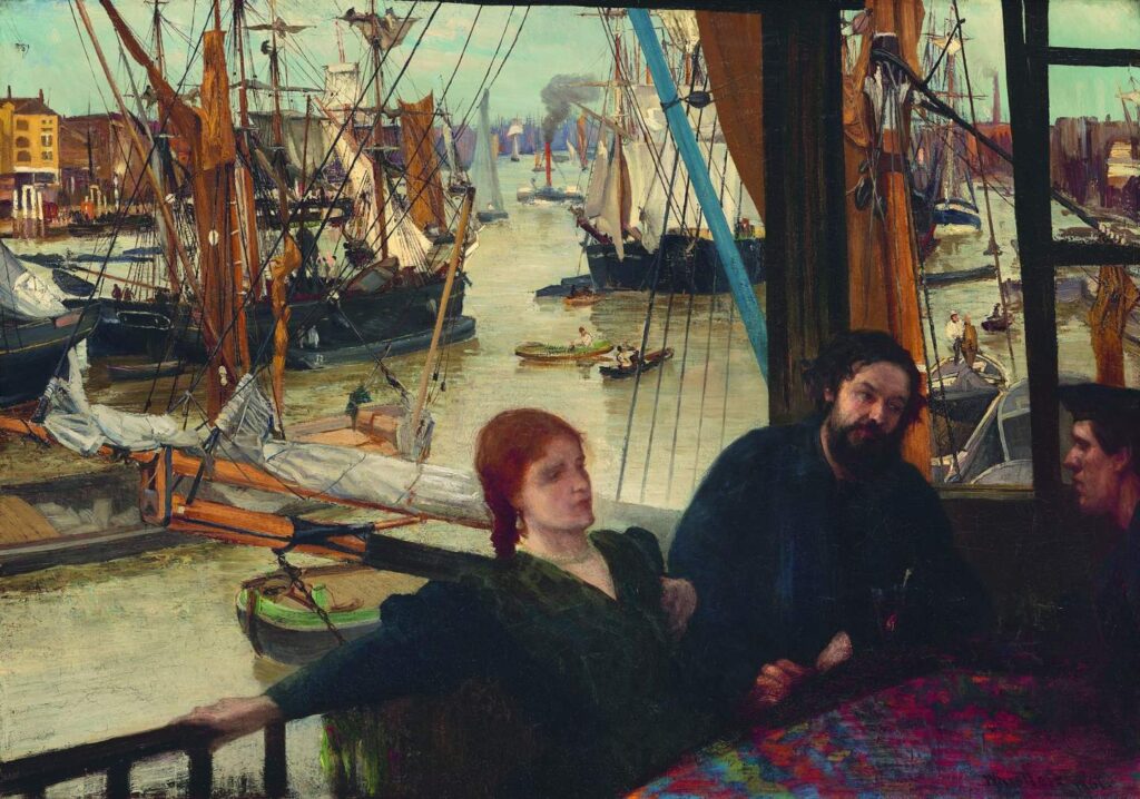 Fischiatore. Wapping, 1860-1864. Galleria Nazionale d'Arte, Washington
