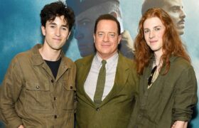 Brendan Fraser alla prima di Pressure con la famiglia: uscita molto chiacchierata