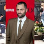 Penn Badgley avvistato durante una scena romantica