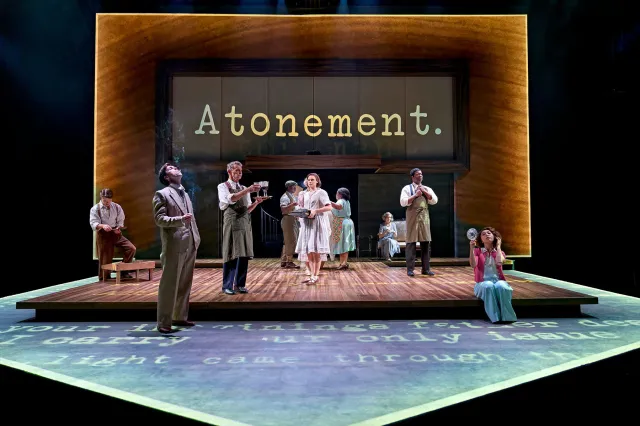 The cast of Atonement