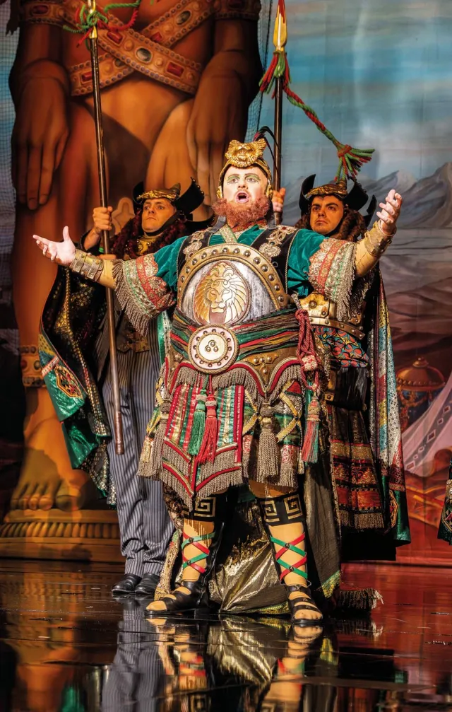 Matt Bateman as Ubaldo Piangi. Photo by Johan Persson