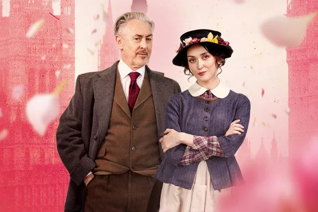 Alan Cumming and Verity Power