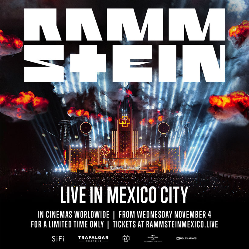 Rammstein annuncia il film concerto Live nella Città del Messico