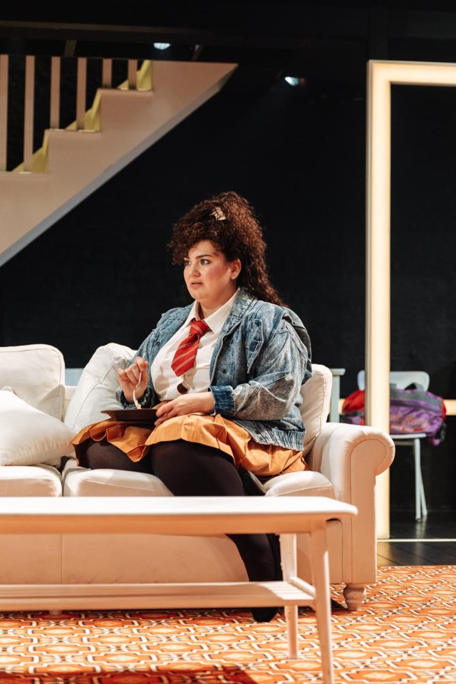 Charlotte Jaconelli in ILFORD BOY (Donmar Warehouse, 2026) Photo by Helen Murray Charlotte Jaconelli in ILFORD BOY (Donmar Warehouse, 2026) Photo by Helen Murray