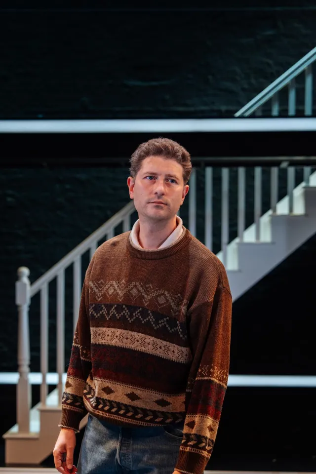 Cary Crankson in ILFORD BOY (Donmar Warehouse, 2026) Photo by Helen Murray Cary Crankson in ILFORD BOY (Donmar Warehouse, 2026) Photo by Helen Murray