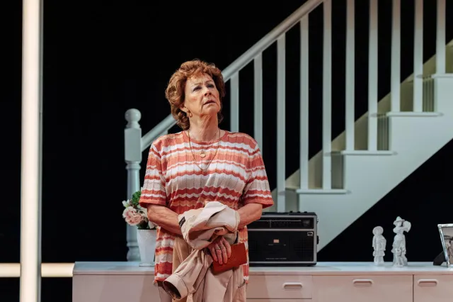 Lindsey Coulson in ILFORD BOY (Donmar Warehouse, 2026) Photo by Helen Murray Lindsey Coulson in ILFORD BOY (Donmar Warehouse, 2026) Photo by Helen Murray