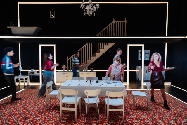 The company of ILFORD BOY (Donmar Warehouse, 2026) Photo by Helen Murray The company of ILFORD BOY (Donmar Warehouse, 2026) Photo by Helen Murray