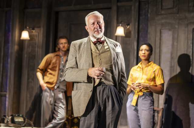 Robin Morrissey (Luke), Jasper Britton (Dr. Montague) (C) and Sophie Lenglinger (Theo) credit Pamela Raith