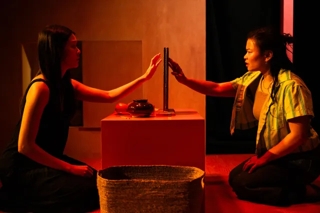 Isabella Wei and Mei Mac in The Hungry Ghost